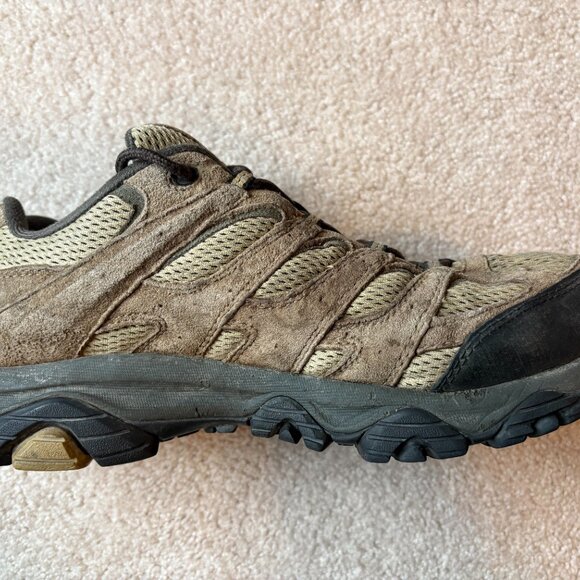 Merrell Moab Men's Waterproof Hiking Shoes Size 10W Brown Tan J135537W - Picture 6 of 8